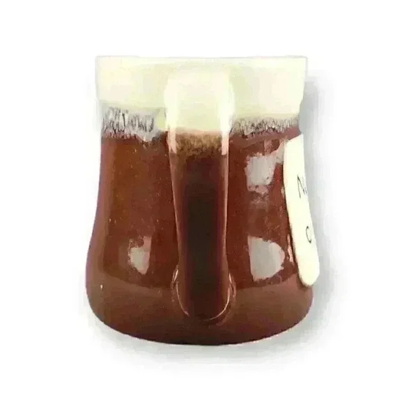 Studio Art Pottery XL Coffee Mug Cup "Naughty or Nice" Holiday Christmas Gift - Picture 4 of 6